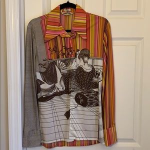 Vintage shirt printed in Italy. Nil-Nik